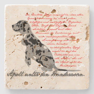 Die Deutsche Dogge – der Apoll unter den Hunderass Steinuntersetzer
