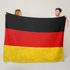 Die deutsche Flagge - ein Tapisserie des deutschen Fleecedecke