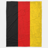 Die deutsche Flagge - ein Tapisserie des deutschen Fleecedecke (Vorderseite)