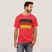 die deutsche Flagge Original quatar 2022 T-Shirt (Vorne ganz)