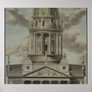 Die deutsche Kathedrale auf dem Gendarmenmarkt, Poster