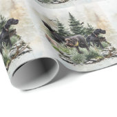 Die deutschen Drahthaar-Zeiger, Kunst Geschenkpapier (Rolleneckpunkt)