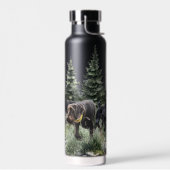 Die deutschen Drahthaar-Zeiger, Kunst Trinkflasche (Links)