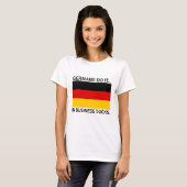 Die Deutschen tun es... In Business Socks T-Shirt (Vorne ganz)