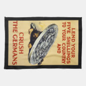 Die Deutschen zerschlagen Geschirrtuch (Horizontal)