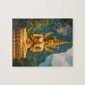 Die Devata im goldenen Licht Puzzle (Horizontal)