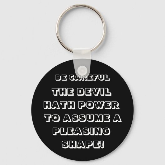 DIE DEVILS WEGEN DER Schlüsselkette Schlüsselanhänger (Vorderseite)
