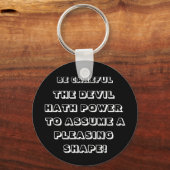 DIE DEVILS WEGEN DER Schlüsselkette Schlüsselanhänger (Vorderseite)
