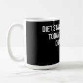 Die Diät beginnt morgen - heute essen wir wie Cham Kaffeetasse (Links)
