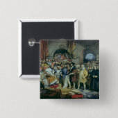 Die Diät der Helme, am 19. April 1529 Button (Vorne & Hinten)