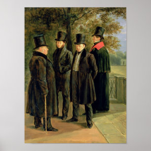 Die Dichter Aleksandr Pushkin Poster