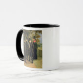 Die Dichter Aleksandr Pushkin Tasse (Vorderseite Links)