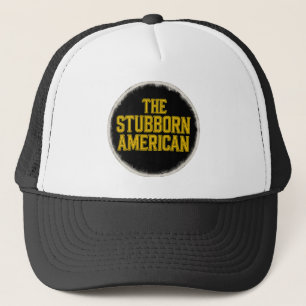 Die Dickköpfige Amerikanische Fette-Emblem-Mütze Truckerkappe