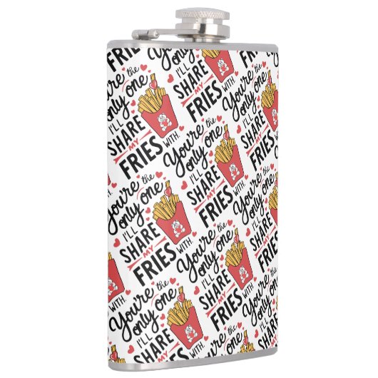 Die, die ich meine Freunde mit lustigen Valentinen Flachmann (Rechts)