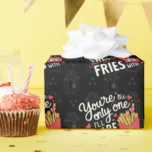 Die, die ich meine Freunde mit lustigen Valentinen Geschenkpapier (Geburtstagsparty)