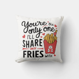 Die, die ich meine Freunde mit lustigen Valentinen Kissen