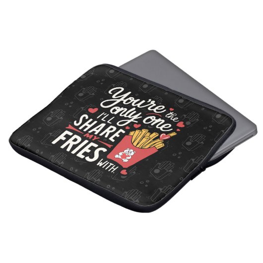 Die, die ich meine Freunde mit lustigen Valentinen Laptopschutzhülle (Vorne Oben)