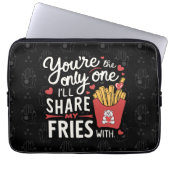 Die, die ich meine Freunde mit lustigen Valentinen Laptopschutzhülle (Vorderseite)