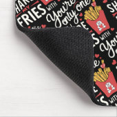 Die, die ich meine Freunde mit lustigen Valentinen Mousepad (Ecke)
