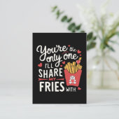 Die, die ich meine Freunde mit lustigen Valentinen Postkarte (Stehend Vorderseite)