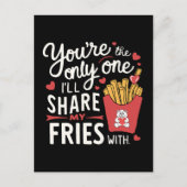 Die, die ich meine Freunde mit lustigen Valentinen Postkarte (Vorderseite)