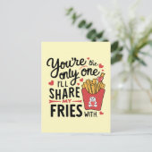 Die, die ich meine Freunde mit lustigen Valentinen Postkarte (Stehend Vorderseite)