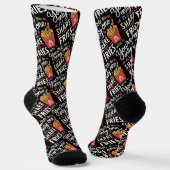 Die, die ich meine Freunde mit lustigen Valentinen Socken (Gewinkelt)