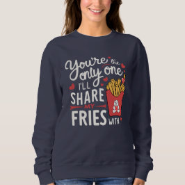 Die, die ich meine Freunde mit lustigen Valentinen Sweatshirt