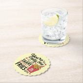 Die, die ich meine Freunde mit lustigen Valentinen Untersetzer (Vor Ort)