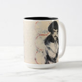 Die, die ist... zweifarbige tasse (VorderseiteRechts)