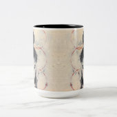 Die, die ist... zweifarbige tasse (Mittel)