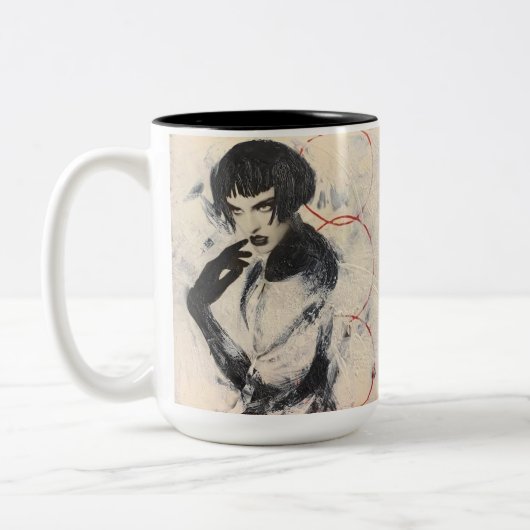 Die, die ist... zweifarbige tasse (Links)