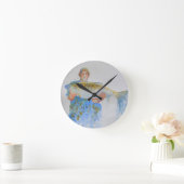 Die, die nicht weggekommen ist runde wanduhr (Zuhause)