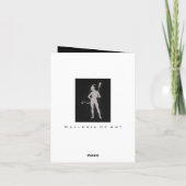 Die Die Pose-Gruß-u. Anmerkungs-Karte des Teufels Karte (Rückseite)