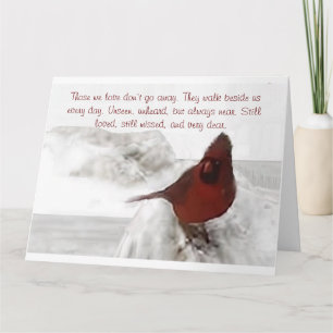 "Die, die wir Liebe nicht verschwinden lassen", gr Karte