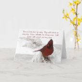 "Die, die wir Liebe nicht verschwinden lassen" Karte (Gelbe Blume)