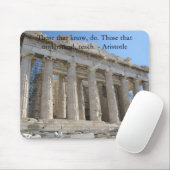 Die, die wissen, tun. Die, die verstehen, Mousepad (Mit Mouse)