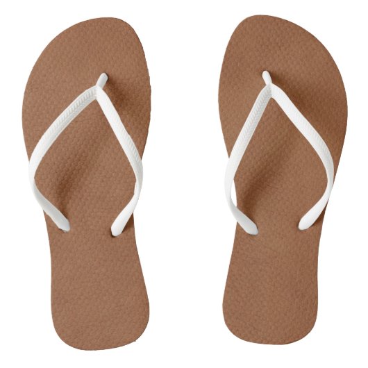 Die digitale Printwerbung von Light Brown Leather Badesandalen (Fußbett)