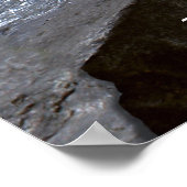 Die Dinge ändern sich, Wasser wird Motivierend ged Poster (Ecke)