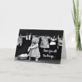 Die Dinge, die Sie tun Karte (Vorderseite)