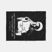 Die Dinge, die wir Liebe Philosophie Zitat Thomas  Fleecedecke (Vorderseite (Horizontal))