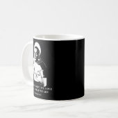Die Dinge, die wir Liebe Philosophie Zitat Thomas Kaffeetasse (Vorderseite Links)