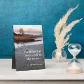 Die Dinge, die wir Liebe... St. Thomas Aquinas Fotoplatte (Seite)