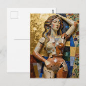 Die Dinge fallen auseinander – Ein fragmentiertes Postkarte (Vorne/Hinten)