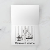 Die Dinge könnten schlimmer sein. Karte (Innenseite)