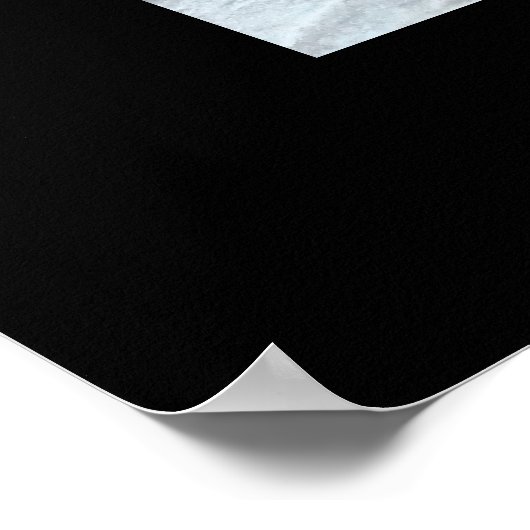 Die Dinge schauen nach oben! Poster (Ecke)