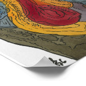 Die Dinge sehen gut aus Poster (Ecke)