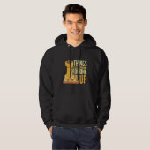 Die Dinge sind dabei, Schachbrettfahrer-Aufzug-Che Hoodie (Vorne ganz)