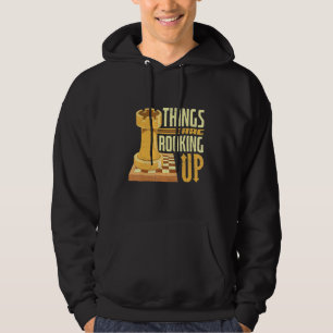 Die Dinge sind dabei, Schachbrettfahrer-Aufzug-Che Hoodie