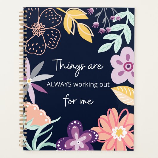 Die Dinge sind immer für mich Planer erarbeitet (Vorderseite)